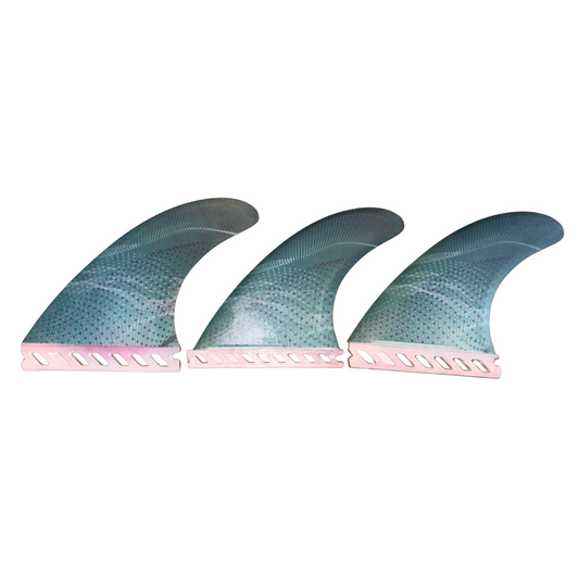 Quilha Pavani Triquilha Encaixe Future Fins - Verde Tons