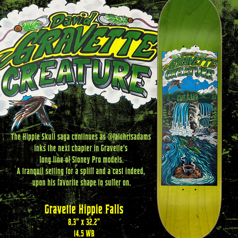 Shape Creature 8.3 Gravette Hippie Falls