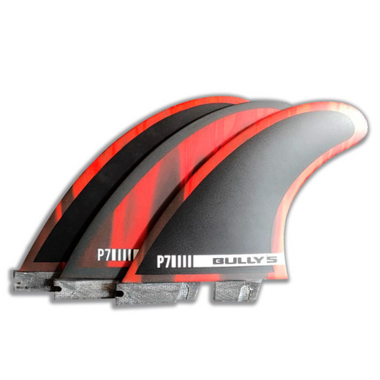 Quilha Bullys P7 Triquilhas Encaixe FCS II Performance Core Importada - Large