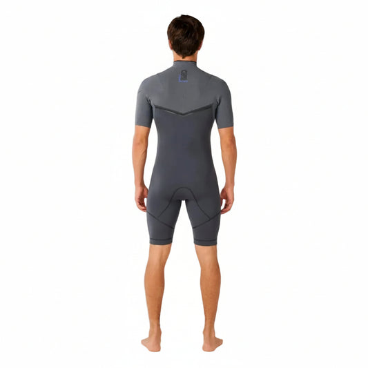 Short John Rip Curl E-Bomb 2/2mm Zip Free Charcoal Grey