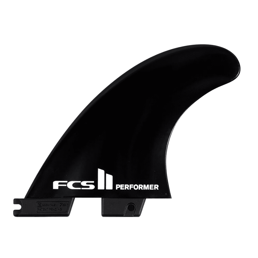 Quilha FCS II Performer Glass Flex Triquilhas FCS - Black