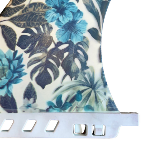 Quilha Pavani Longboard Sup 9 - Flores Verdes