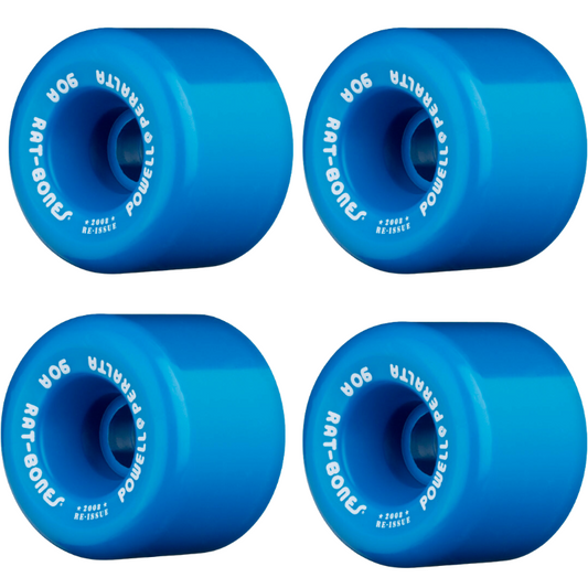 Roda Powell Peralta Rat Bones 60mm 90a - Natural Formula - Azul