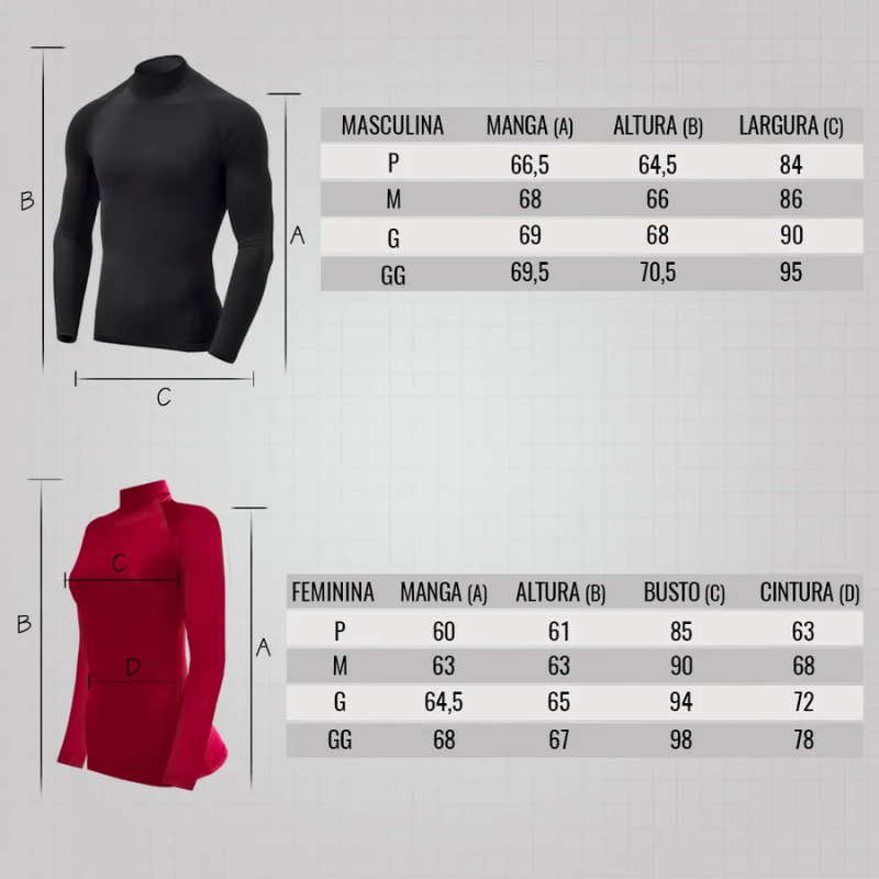 Lycra LORD UPF50+ Quadriculado Masculino