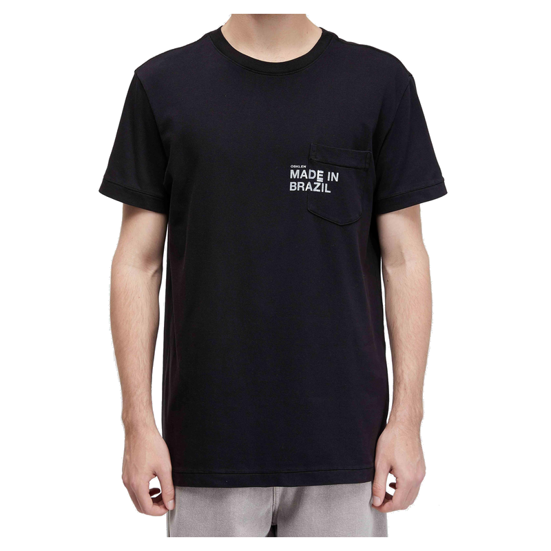 Camiseta Osklen Pocket Made in Brazil Preto - foto 1