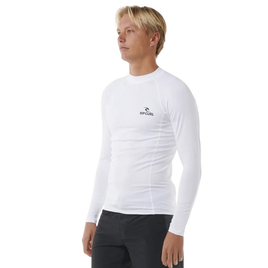 Ripcurl Long Sleeve Lycra UV Protection - Stack White