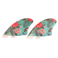 Quilha Pavani Biquilha Keel FCS II - Flores Havaianas