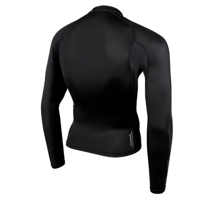Florence Marine Lycra Rashguard UV Surf T-Shirt - Black