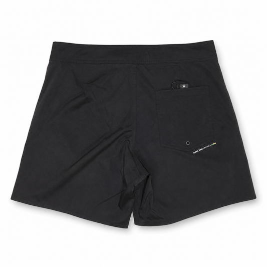 Bermuda Surf Osklen Aquaone Flex Side Tape Preto/Marrom