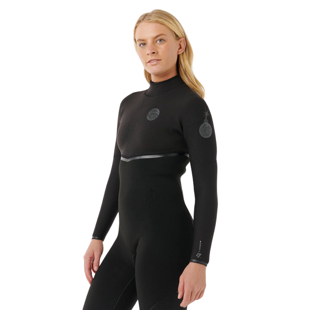 Rip Curl Long John Feminino 3/2mm E-Bomb NOVO Thermo Lining - Sem Zipper