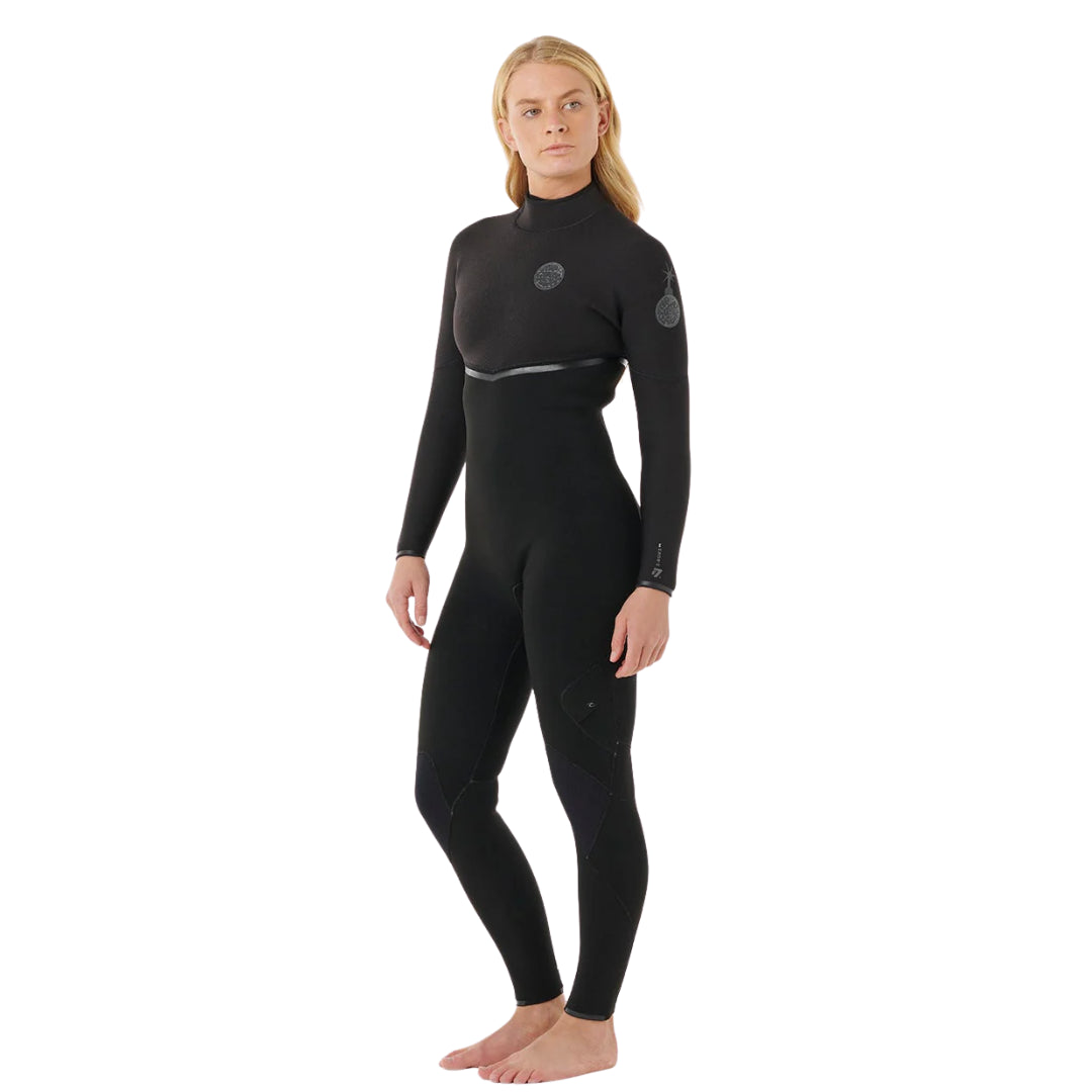 Rip Curl Long John Feminino 3/2mm E-Bomb NOVO Thermo Lining - Sem Zipper