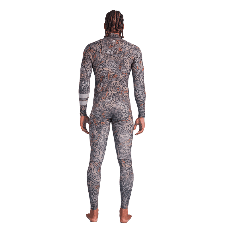 Hurley Long John 3/2 mm Chest Zip - Long John Manga Longa