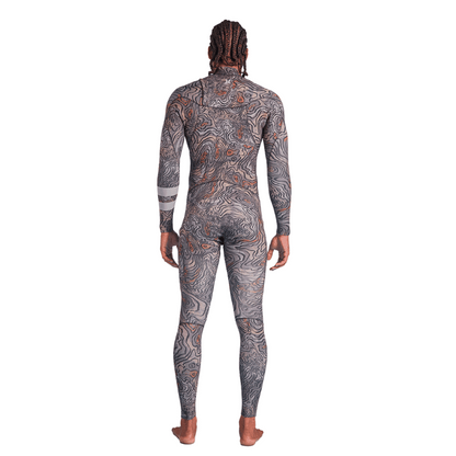 Hurley 3/2mm Chest Zip Long John - Long Sleeve Long John