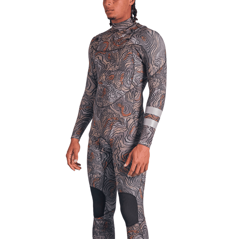 Hurley Long John 3/2 mm Chest Zip - Long John Manga Longa