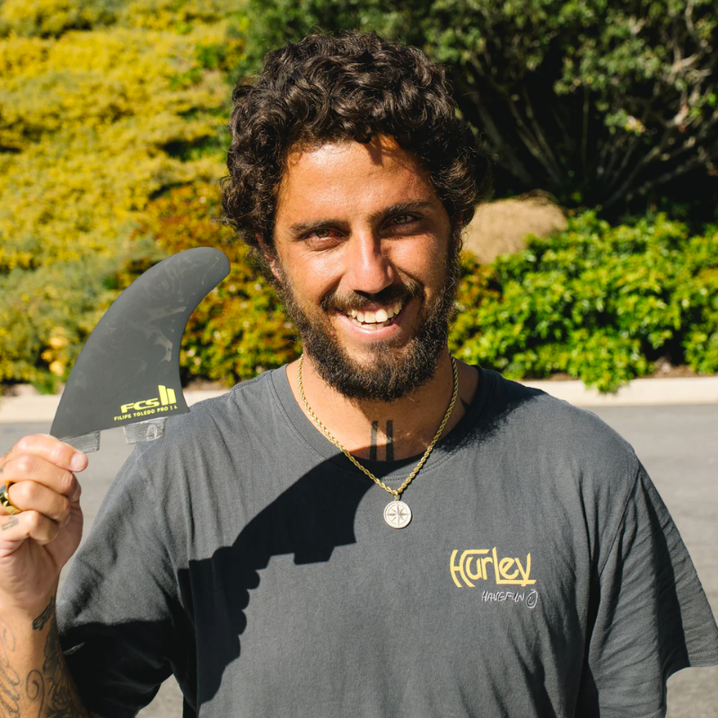Quilha FCS II Filipe Toledo PG PRO Triquilhas FCS