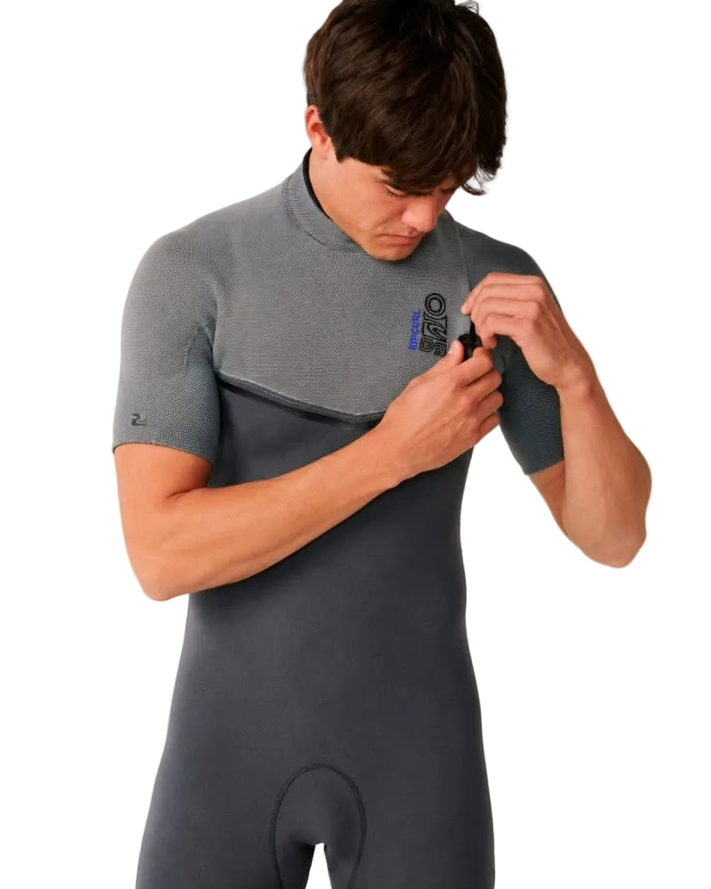 Short John Rip Curl E-Bomb 2/2mm Zip Free Charcoal Grey