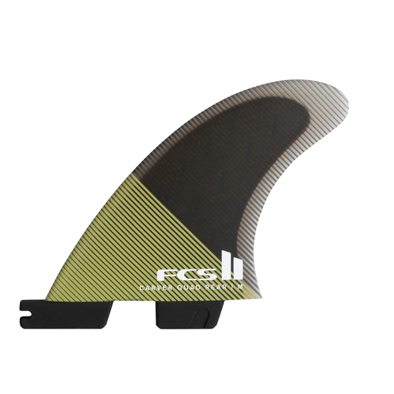 Quilha FCS II Carver Quad Rear PC - Verde