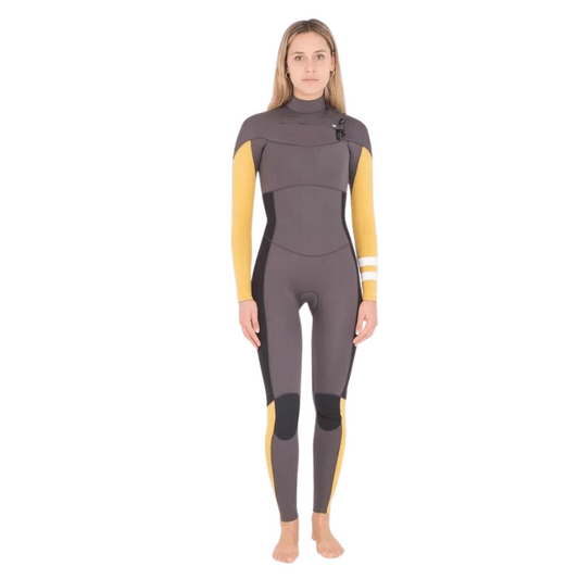 Hurley Long John Feminino 3/2 mm - Chest Zip