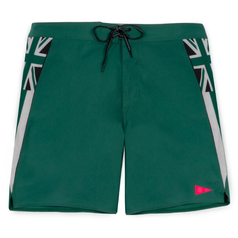Florence Marine Bermuda Shorts - John John Florence Boardshorts - Pro Hawaii - Emerald