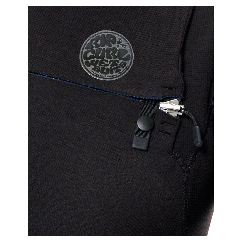 Rip Curl Long John Feminino E-Bomb 3/2mm Manga Longa Chest Zip Black