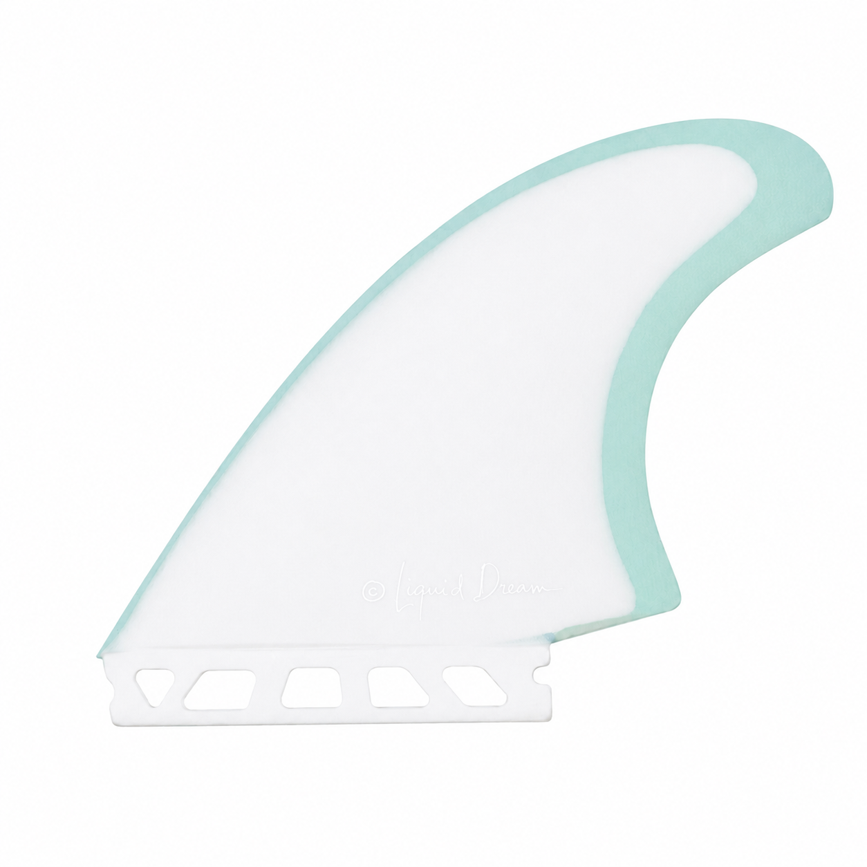Quilha Liquid Dreams Slab Biquilha Futures - Azul/Branco