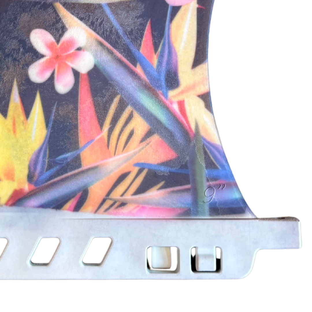 Quilha Pavani Longboard Sup 9 - Flores Coloridas
