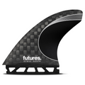 Quilha Futures Vector 3/2 Blackstix Thruster L Prata