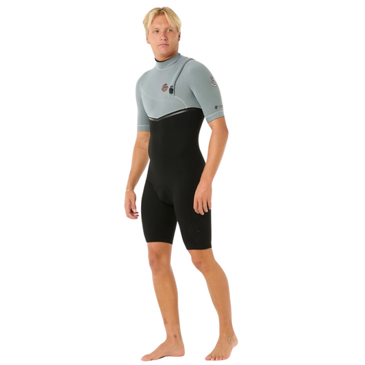 Rip Curl Short John E-Bomb 2/2 mm - Sem Zipper - Manga Curta