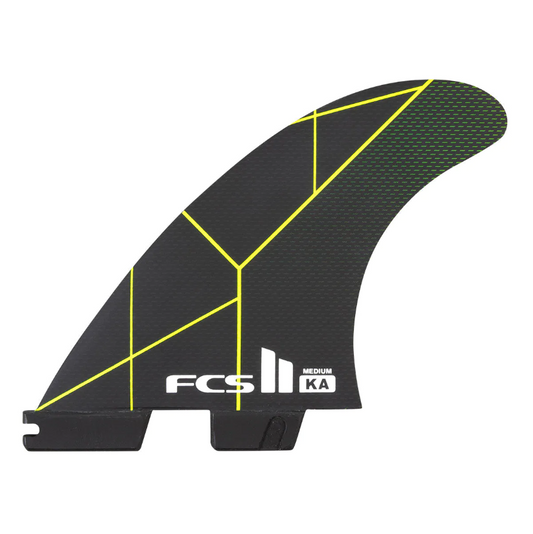 Quilha FCS II PC Kolohe Andino Triquilhas FCS - Black / Acid
