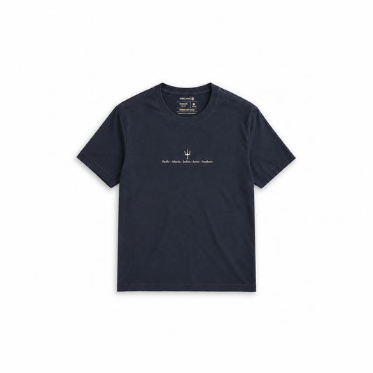 Camiseta Osklen Vintage 5 Oceans Marinho