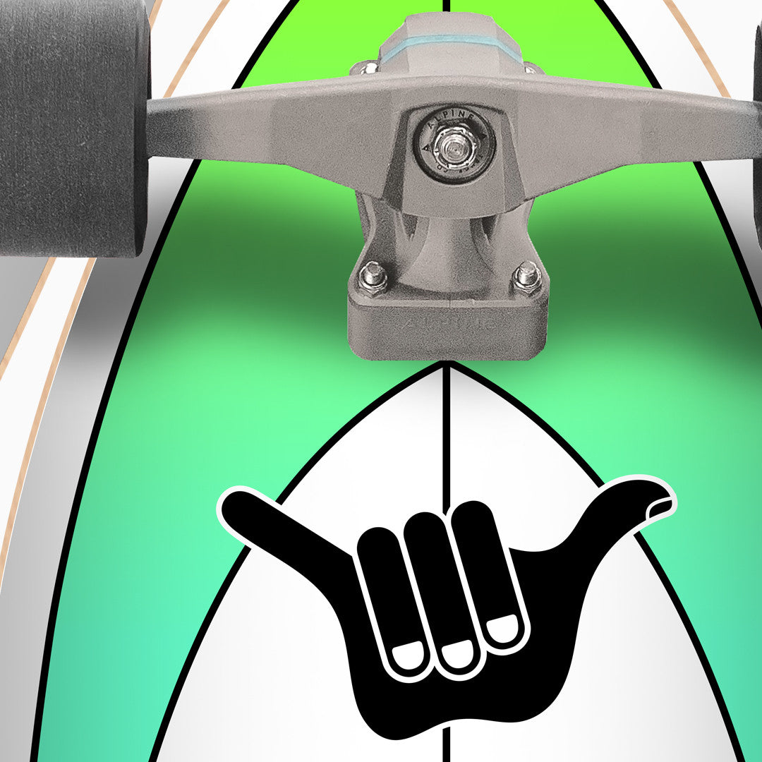 Surfeeling Hang Loose 31.1 Ian Gouveia Verde - Simulador De Surf
