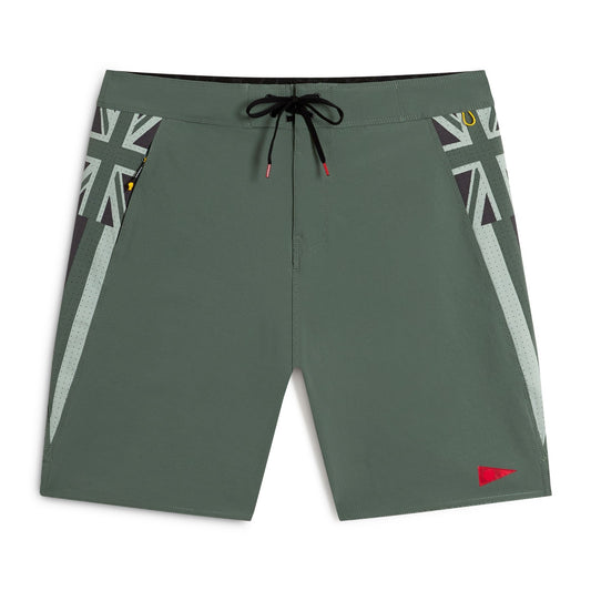 Bermuda Boardshort Florence Marine X Cordura Airtex Pro Hawaii Boardshort - Dark Sage