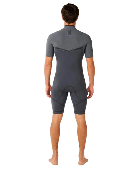 Short John Rip Curl E-Bomb 2/2mm Zip Free Charcoal Grey