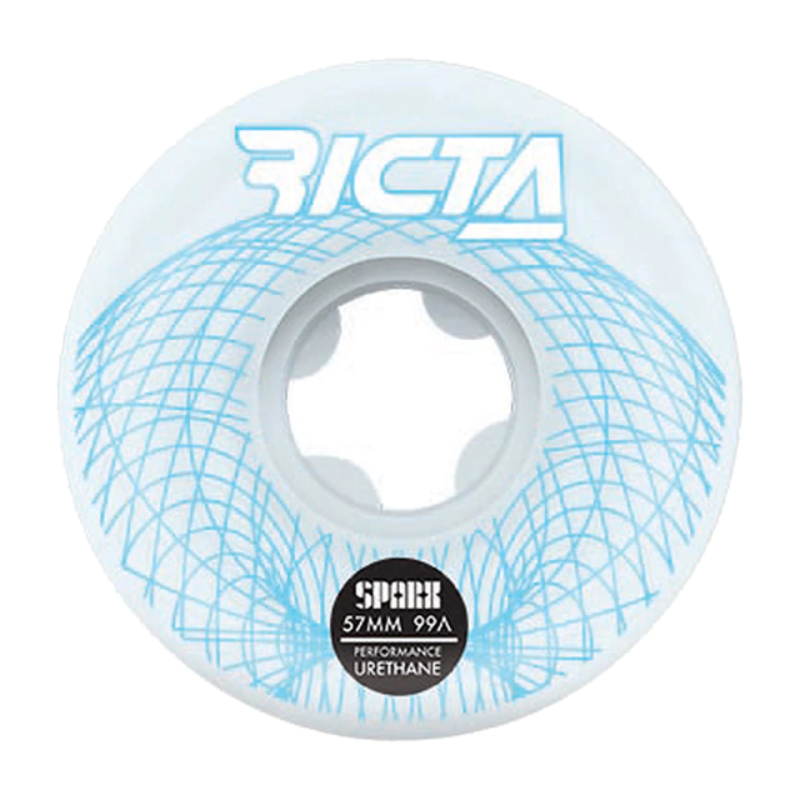 Roda Ricta Sparx 57MM 99A Firework SHR - Branco