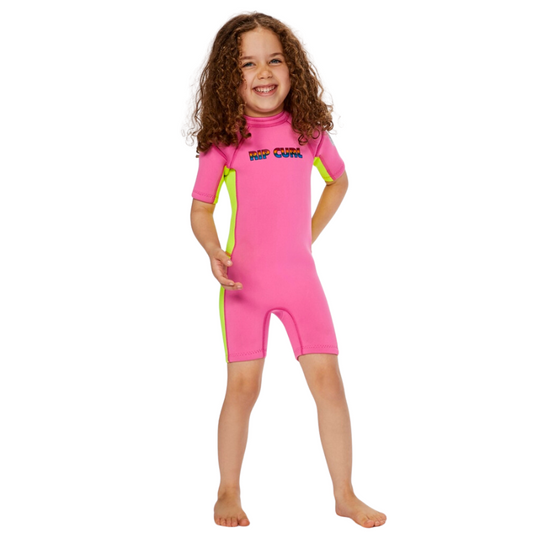 Short John Rip Curl Back Zip Pink - Infantil Kids