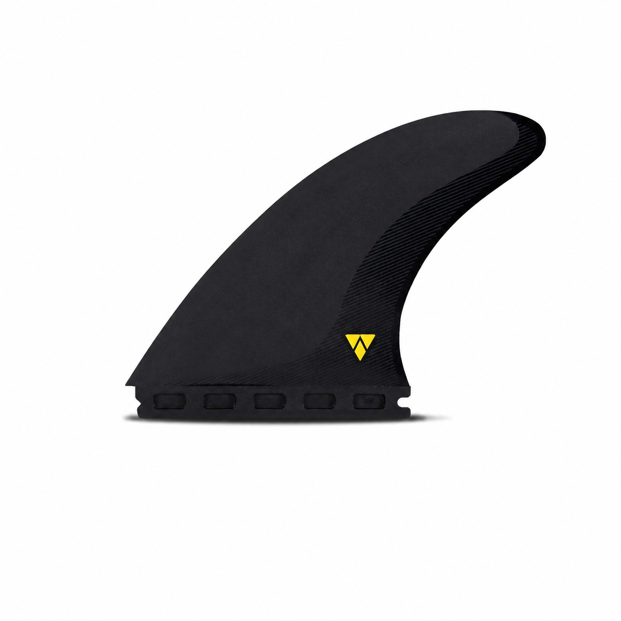 Quilha Future Fins AM2 Thuster - Alpha Carbon/Amarelo