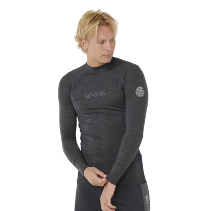 Ripcurl Lycra Manga Comprida Proteção UV - Dawn Patrol - Black Marle