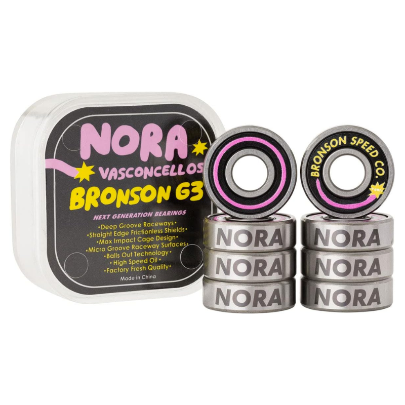 Rolamento G3 Nora Vasconcelos Bronson Speed Co