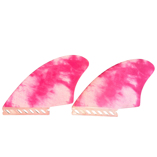 Quilha Pavani Biquilha Keel Future Fins - Rosa Tie Die