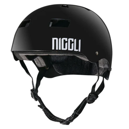 Capacete Niggli Pro Light - Preto Brilho