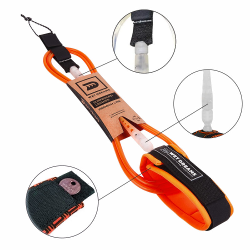 Leash 9 Wet Dreams Long Comp Joelho Premium Line Transparente