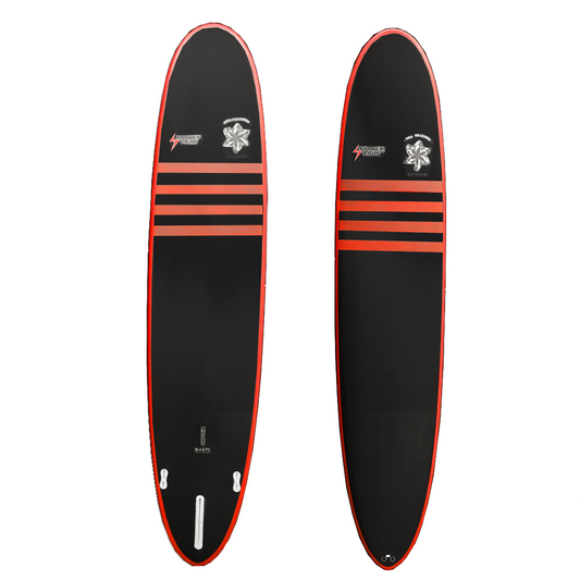 Prancha Longboard Phil Rajzman Carbono Preta