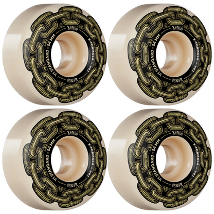 Bones Gold Chain Wheels - X Formula - 97A 54mm