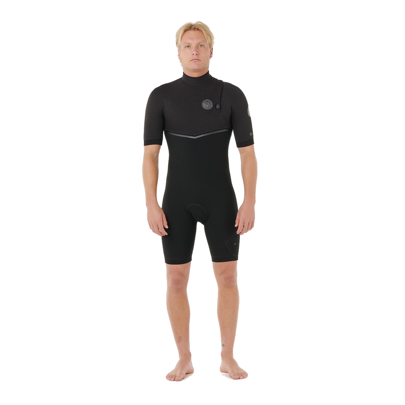 Short John Rip Curl E-Bomb 2/2mm Zip Free Black