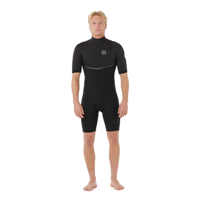 Short John Rip Curl E-Bomb 2/2mm Zip Free Black