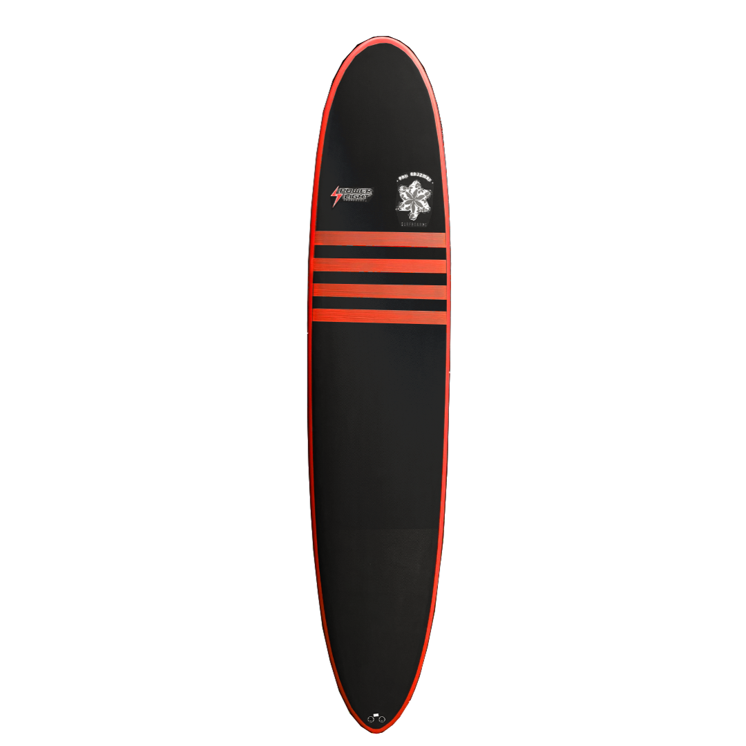 Prancha Longboard Phil Rajzman Carbono Preta