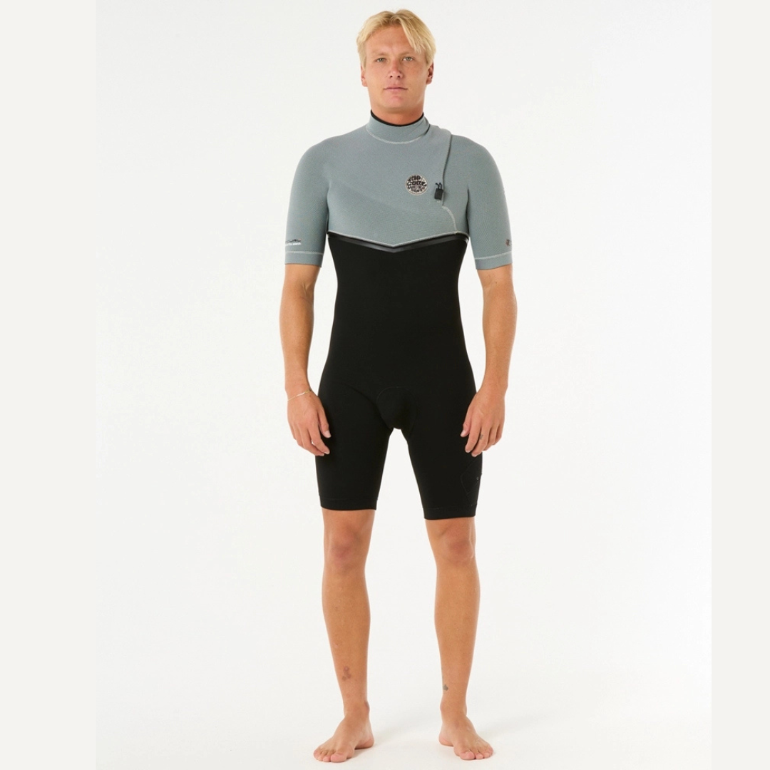 Rip Curl Short John E-Bomb 2/2 mm - Sem Zipper - Manga Curta