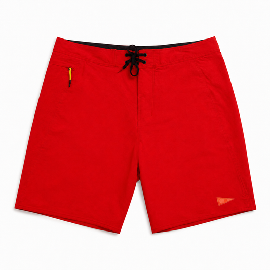 Bermuda Boardshort Florence Marine X Cordura Airtex Boardshort - Rescue Red