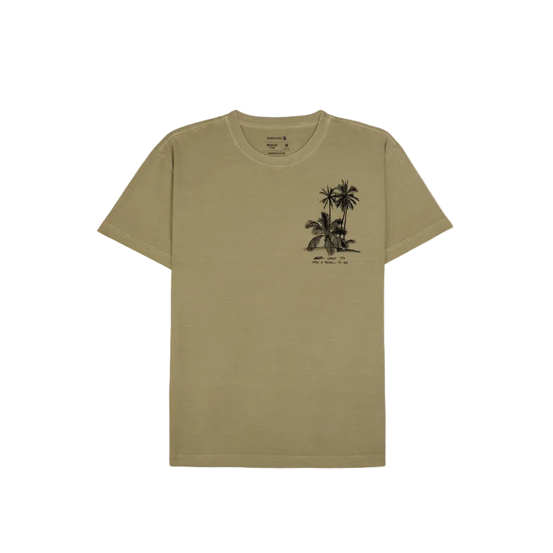 Camiseta Osklen Stone Drawn Palms Craft