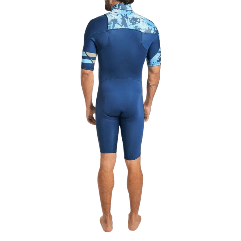 Hurley Short John Advantage 2/2mm Azul - Chest Zip